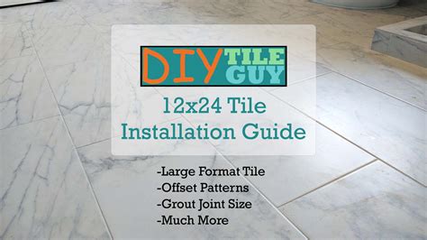 12x24 floor tile layout|Large Format Tile Patterns 